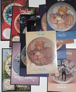 Postcard Lot Anna Perenna collectible plates advertisement - Picture 1 of 21