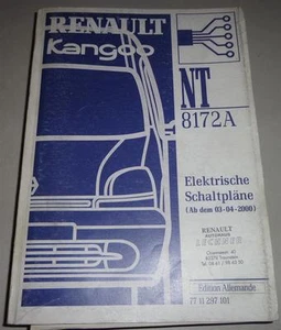 Manual de Taller Eléctrico/Eléctrico Diagramas Cableado Renault Kangoo 04/2000 - Imagen 1 de 1