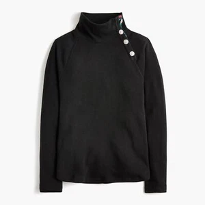 J.Crew Tartán Ancho Joyas Cuello Botón Jersey Sudadera - Imagen 1 de 7