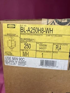 Hubbell BL-A250H8-WH Pulse Start Metal Halide Ballast Module FNOB BLA250H8 - Picture 1 of 9