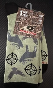 Mens Fun MooseThemed Dress Socks Sz 6-12 - Picture 1 of 2