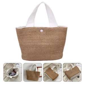 Beach Shoulder Bag Beach Tote Bag Summer Tote Bag Casual Handbag - Picture 1 of 12
