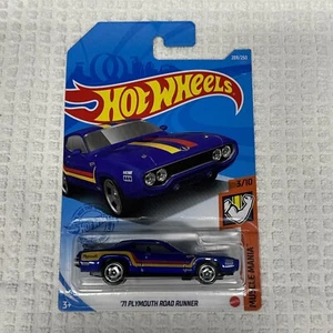 2021 Hot Wheels #209 Muscle Mania '71 Plymouth Road Runner 209/250 3/10 Neu! - Bild 1 von 5