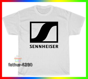 New SENNHEISER Logo Tee T-Shirt Men's T-Shirt Size S-5XL