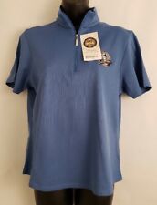 Cutter & Buck 89th PGA Championship Southern Hills Blue Shirt Top Size M NWT