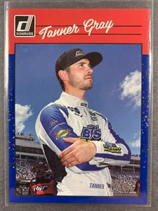 2023 Panini Donruss NASCAR RETRO Navy Parallel 149/199 Tanner Gray #189 - Picture 1 of 2