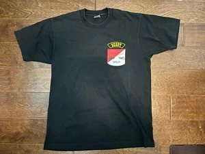 Vintage 1992 US Army Calvary Scout Single Stitch T Shirt Mens Size Large - Picture 1 of 6