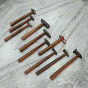 Set of 10 Pcs Black Iron Hammer Blacksmith Useful Light Weight Hammer - Picture 1 of 5