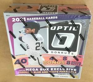 2021 Panini Optic Baseball Trading Cards Factory Sealed Mega Box - Picture 1 of 1