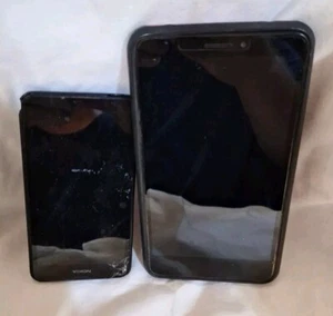 Lot de 2 téléphones portables - pour pièces uniquement ou à réparer - ne fonctionne pas cassé - Photo 1 sur 3