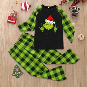 Grinch Christmas Pajamas Top and Bottom Sets. Womens Size S - Picture 1 of 1