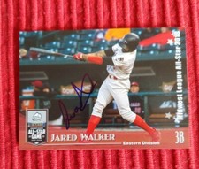 2018 Jared Walker Midwest League All Star Great Lakes Loons AUTO