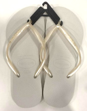 Havaianas Women's Slim Wonder Sandal Flip Flop White US 9/10W EU 39/40
