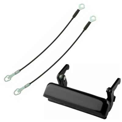 3pc NEW Rear Tailgate Handle & Cables Straps for 1987-1996 Ford F150 F250 F350 - Image 1 of 4