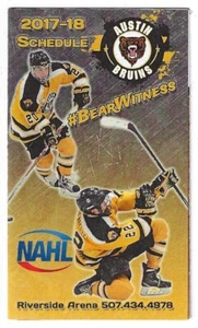 2017-18 Austin Bruins NAHL Hockey Schedule !!! TNG - Picture 1 of 1