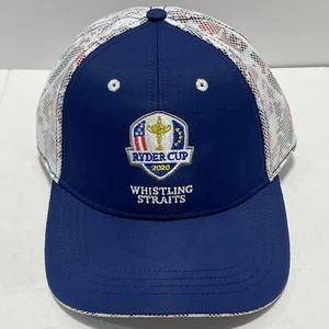 Ryder Cup Whistling Straights 2020 Hat Cap PGA Golf Adjustable USA vs Europe - Picture 1 of 23