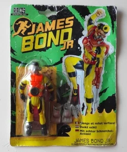 James Bond JR Junior Plongeur JBJ Blister MOC Hasbro Scuba Vintage Action Figure - Imagen 1 de 2