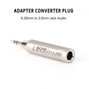 Sony PC-233S Adattatore spina audio da 6,35 mm a 3,5 mm - Foto 1 di 6