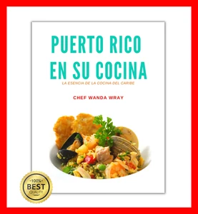 Puerto Rico en su Cocina, Libro de Increibles Recetas Puertorriqueñas - Picture 1 of 19