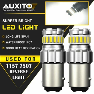 2X P21/5W 1157 BAY15D Red Amber White LED Canbus Light Stop Tail Brake bulb 12V - Picture 1 of 51