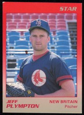 1989 Star New Britain Red Sox #16 Jeff Plympton NM