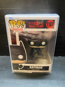 2021 Funko Pop Movies Batman #1187 DC The Batman Sealed With Protector 59276 - Picture 1 of 7