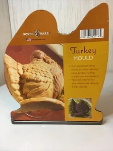 Nordic Ware Cast Aluminum Turkey Baking Pan Mold New - Picture 1 of 6