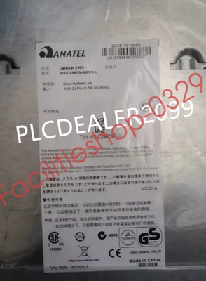 1PC New Cisco WS-C2960S-48FPD-L 48 Port Ethernet 10/100/1000 PoE+ Swit DHL/FedEx - Image 1 of 4