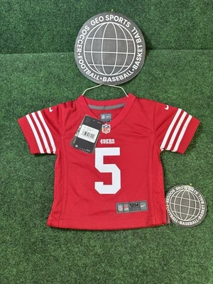 Camiseta deportiva Trey Lance San Francisco 49ers Nike juego infantil talla 12 meses Foto 1 de 4