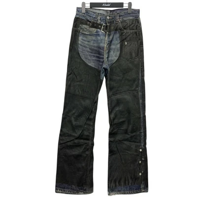 Pantalones de mezclilla ACNE STUDIOS Trompe L'oeil índigo talla: 46 211125 Foto 1 de 4