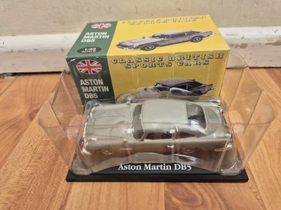 CORGI ATLAS EDITIONS 1/43 ASTON MARTIN DB5 BRITISH DIECAST CLASSIC SPORT CAR - Image 1 of 4
