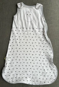 Bean Zen sack Classic Sleep Sack Size L 15-24 months 26-36lbs Gray White Zip - Picture 1 of 5