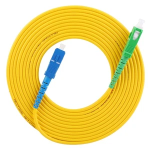 Single Mode Jumper High Quality PVC Sc ‑Sc UPC Netrorking Cables 10 Mete FI - Afbeelding 1 van 8