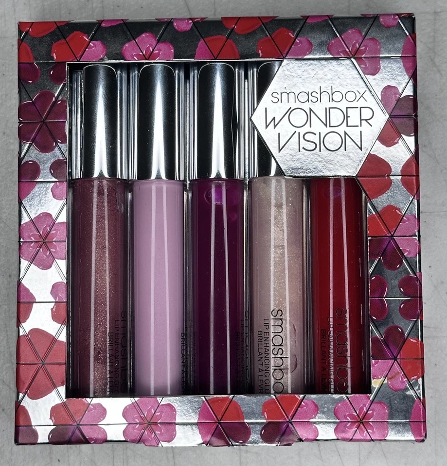 Smashbox Wonder Vision Lip Enhancing Gloss Set - 5 Shades - Limited Edition NIB - Image 1 of 4