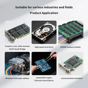 1Pc 15W Thermal Conductive Pad Sheet 0.3/0.5/1.0/1.5MM Silicon Thermal Gap Pad a - Bild 1 von 16