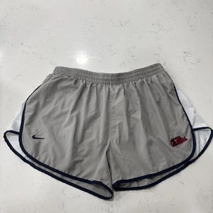 NikeFit Unisex Ole Miss Running Athletic Shorts Gray/Blue/White Sz XL - Picture 1 of 15