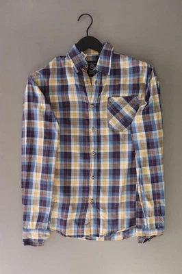 ⭐ Selected Homme camicetta per uomo taglia 46, S a quadri giallo di cotone ⭐ - Immagine 1 di 4