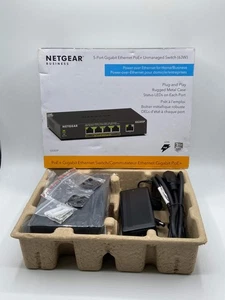 NETGEAR GS305P Switch Ethernet GS305PV2 - Foto 1 di 12