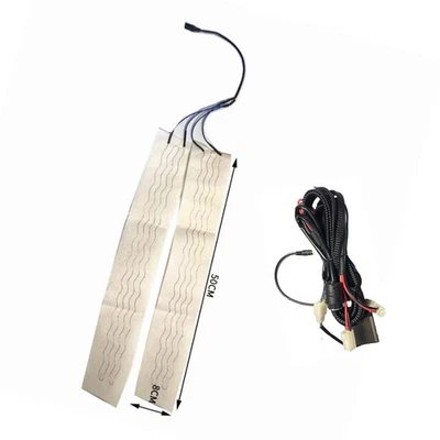 Kit de almohadilla térmica protectora de volante de coche interruptor de 3 cambios para invierno Foto 1 de 4