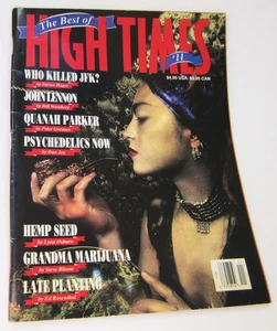 Best of High Times Magazine #11 1992 FINE John Lennon JFK Quanah Marijuana Pot - Picture 1 of 2