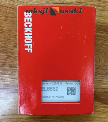 1 Stück Beckhoff EL6652 Modul Neu im Karton Expressversand USA Kostenlose Steuern - Bild 1 von 3