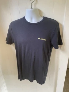 Columbia Logo and Bear Back Graphic Soft Tee Men's M - Picture 1 of 8