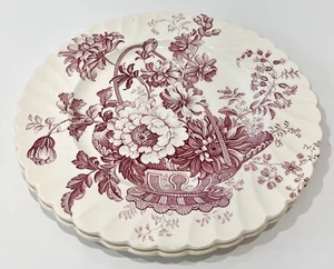 Juego de 2 platos de cena Royal Staffordshire Inglaterra Charlotte Lavender 10 1/8" - Imagen 1 de 4