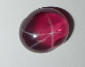 7x5-18x13 Lab Created Synthetic Transparent Star Ruby Oval Cabochon Loose stone