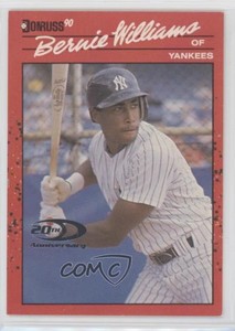 2001 Donruss Rookie Reprints /1990 Bernie Williams #RR33