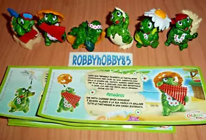 Complete set Tartallegre (TR175 - TR182) + 6 Bpz With Text kinder Italy 2012 - Picture 1 of 1