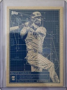 Bryce Harper 2024 Topps Serie 1 Superstar Blueprint Philadelphia Phillies #SB-4 - Imagen 1 de 12