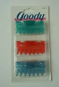 Goody Claw Clip 3 Count Vintage 90s You Choose Color - Picture 1 of 6