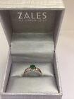 1.09 Ct 14k Rose gold Emerald & Diamond ring. (sz8) AT ZALES JEWELERS For $525