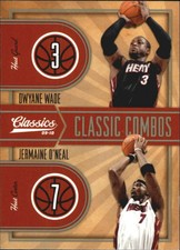 2009-10 Classics Classic Combos #5 Dwyane Wade/Jermaine O'Neal Heat